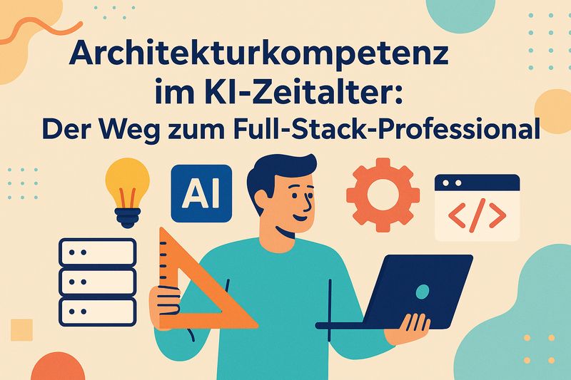 Architekturkompetenz im KI-Zeitalter: Der Weg zum Full-Stack-Professional