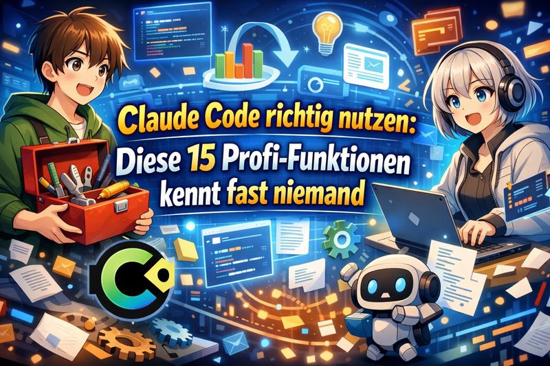 Claude Code richtig nutzen: Diese 15 Profi-Funktionen kennt fast niemand