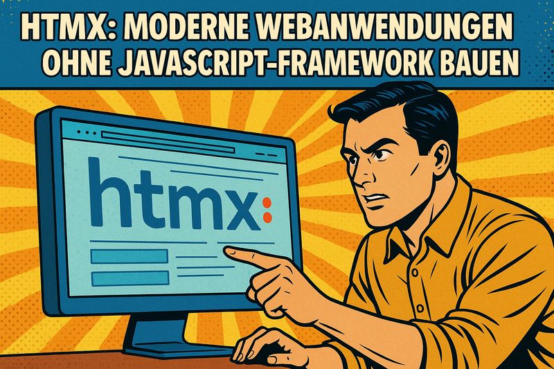 HTMX: Moderne Webanwendungen ohne JavaScript-Framework bauen
