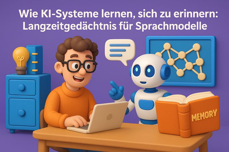 Wie KI-Systeme lernen, sich zu erinnern: Langzeitgedächtnis für Sprachmodelle