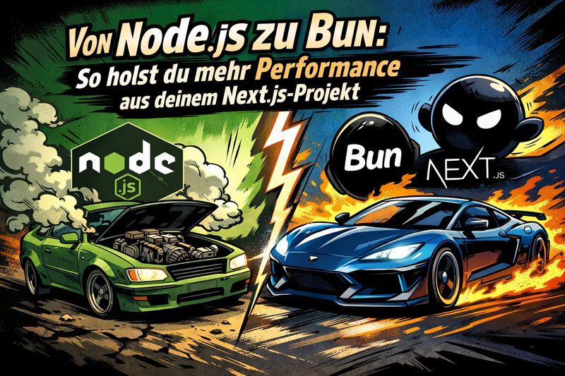 Von Node.js zu Bun: So holst du mehr Performance aus deinem Next.js-Projekt