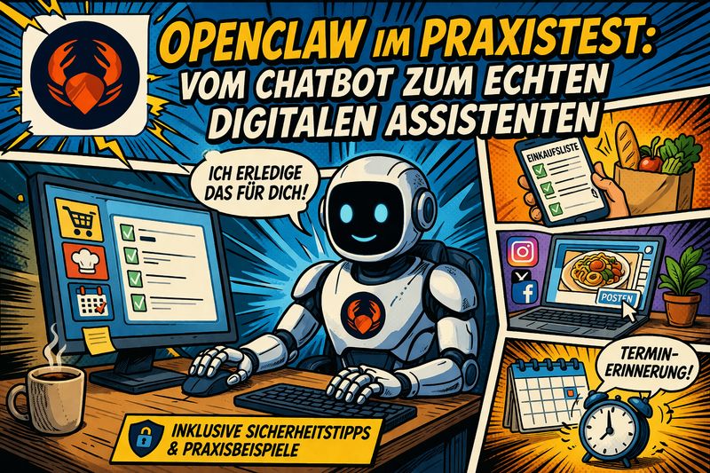 OpenClaw im Praxistest: Vom Chatbot zum echten digitalen Assistenten