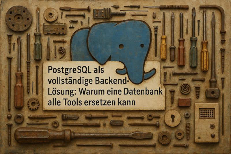 PostgreSQL als vollständige Backend-Lösung: Warum eine Datenbank alle Tools ersetzen kann