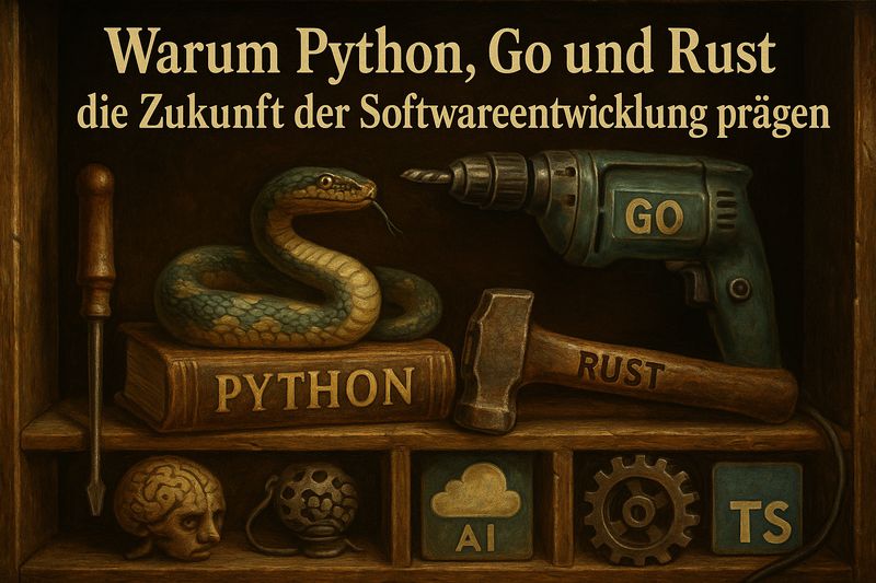 Warum Python, Go und Rust die Zukunft der Softwareentwicklung prägen