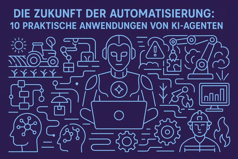 Die Zukunft der Automatisierung: 10 praktische Anwendungen von KI-Agenten