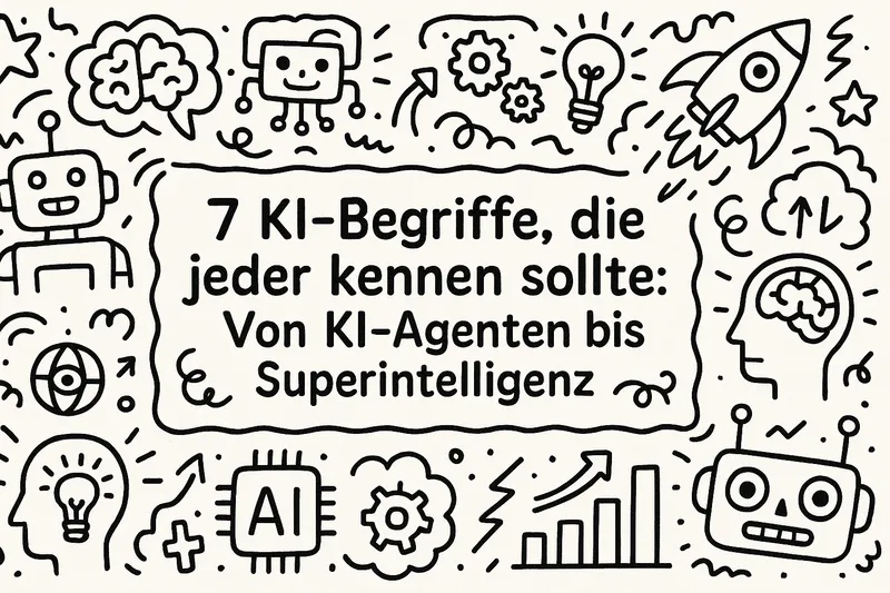 7 KI-Begriffe, die jeder kennen sollte: Von KI-Agenten bis Superintelligenz