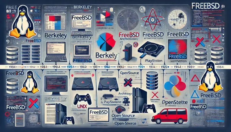 Von Berkeley zur PlayStation: Die faszinierende Reise von FreeBSD