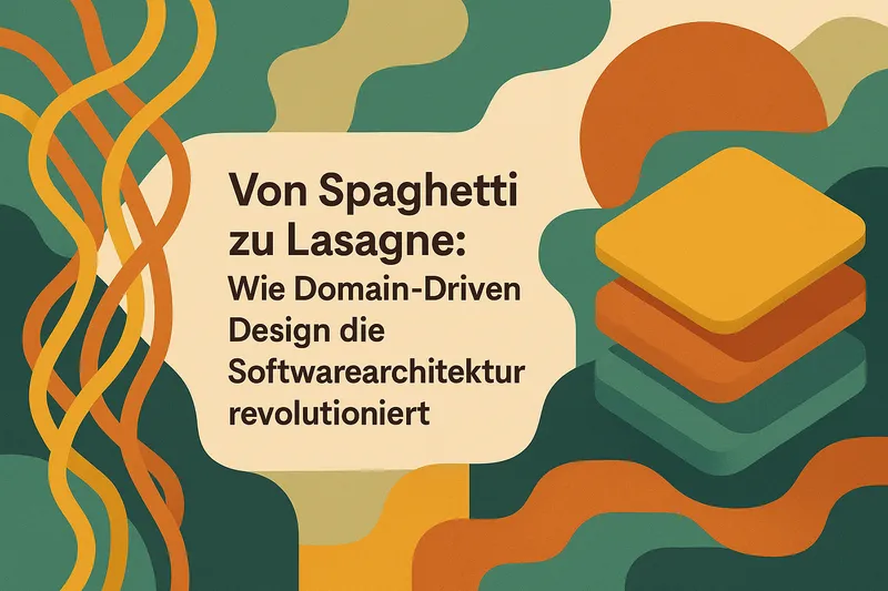 Von Spaghetti zu Lasagne: Wie Domain-Driven Design die Softwarearchitektur revolutioniert
