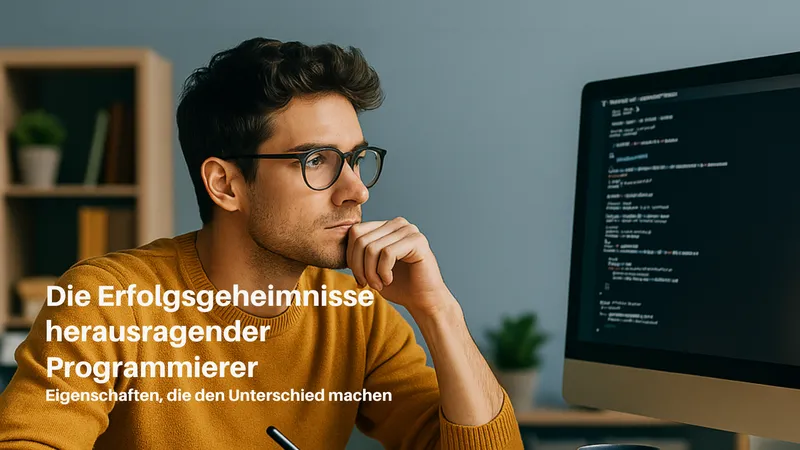 Die Erfolgsgeheimnisse herausragender Programmierer: Eigenschaften, die den Unterschied machen