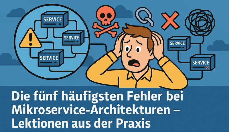 Die fünf häufigsten Fehler bei Mikroservice-Architekturen – Lektionen aus der Praxis