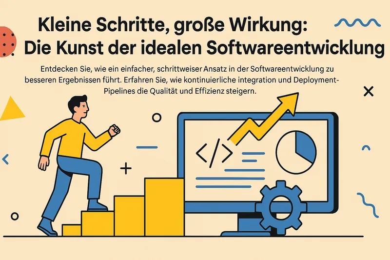 Kleine Schritte, große Wirkung: Die Kunst der idealen Softwareentwicklung