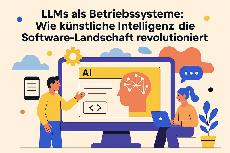 LLMs als Betriebssysteme: Wie künstliche Intelligenz die Software-Landschaft transformiert