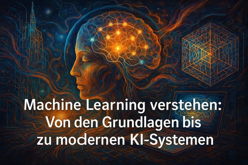 Machine Learning verstehen: Von den Grundlagen bis zu modernen KI-Systemen