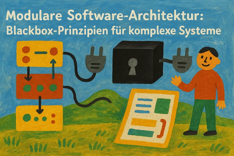 Modulare Software-Architektur: Blackbox-Prinzipien für komplexe Systeme