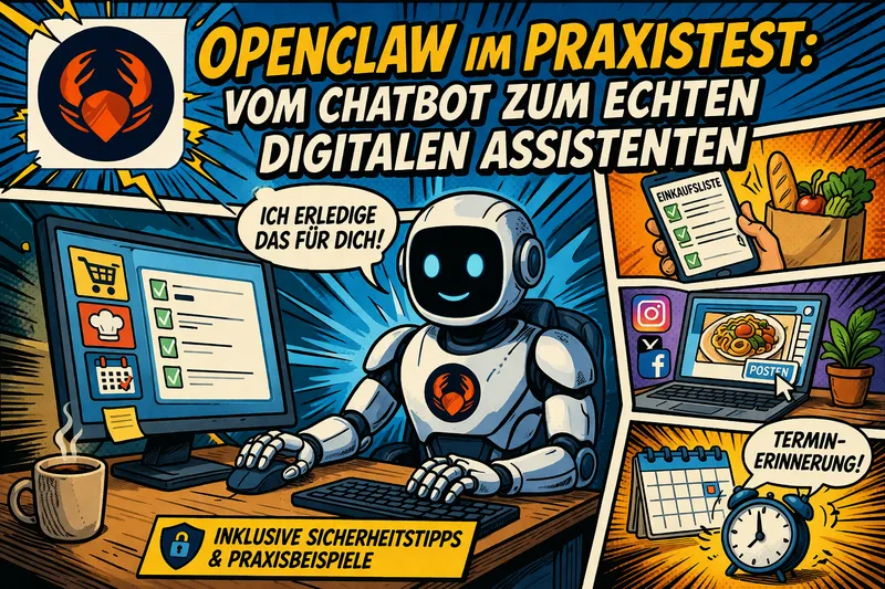 OpenClaw im Praxistest: Vom Chatbot zum echten digitalen Assistenten