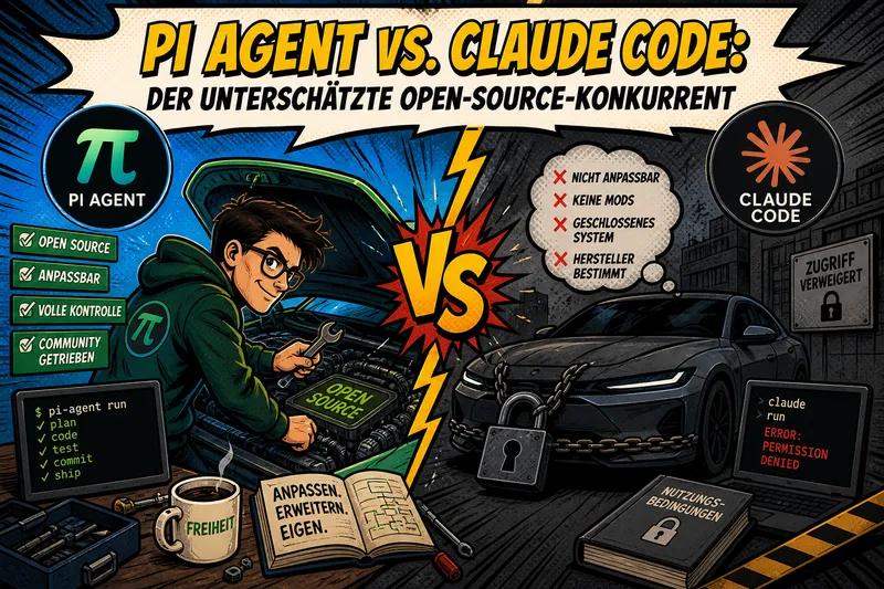 PI Agent vs. Claude Code: Der unterschätzte Open-Source-Konkurrent