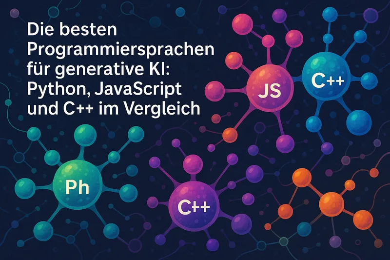Die besten Programmiersprachen für generative KI: Python, JavaScript und C++ im Vergleich