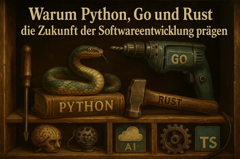 Warum Python, Go und Rust die Zukunft der Softwareentwicklung prägen