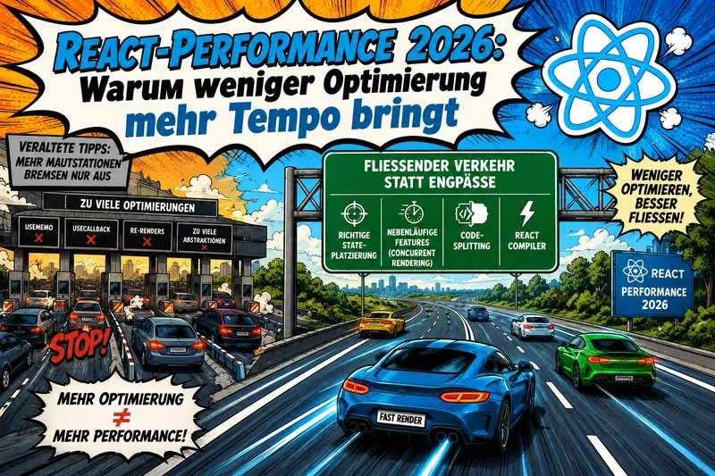 React-Performance 2026: Warum weniger Optimierung mehr Tempo bringt