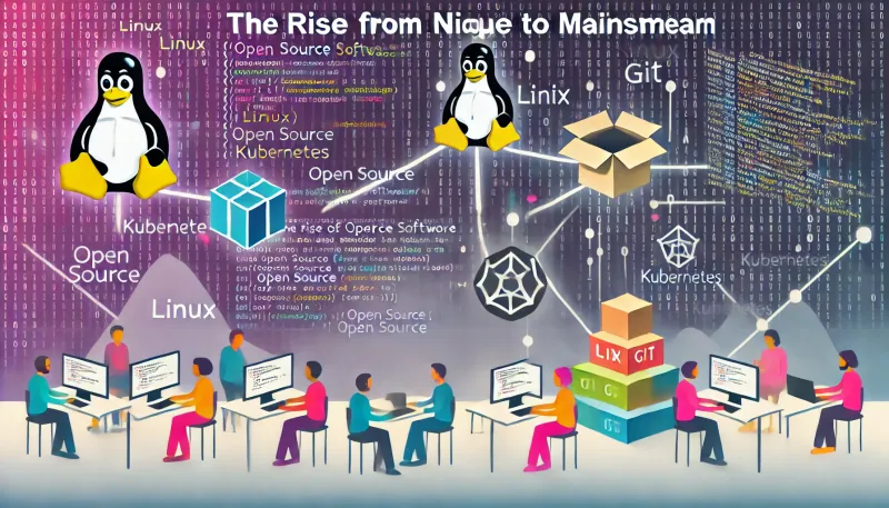Von Nischen-Phänomen zum Mainstream: Der Siegeszug von Open Source
