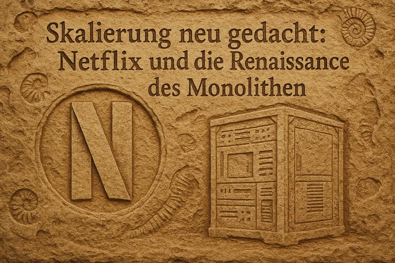 Skalierung neu gedacht: Netflix und die Renaissance des Monolithen