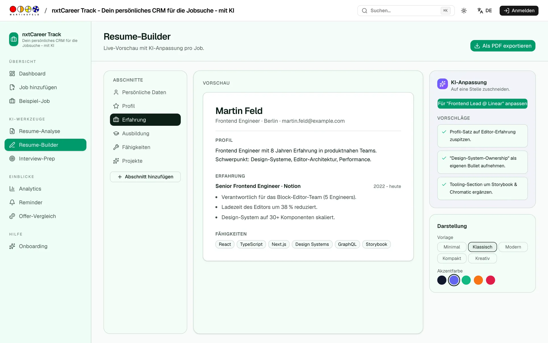 Resume-Builder