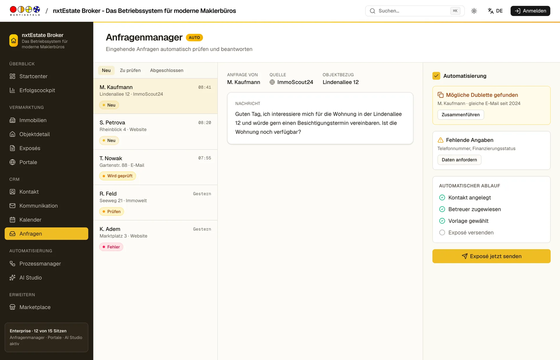Anfragenmanager
